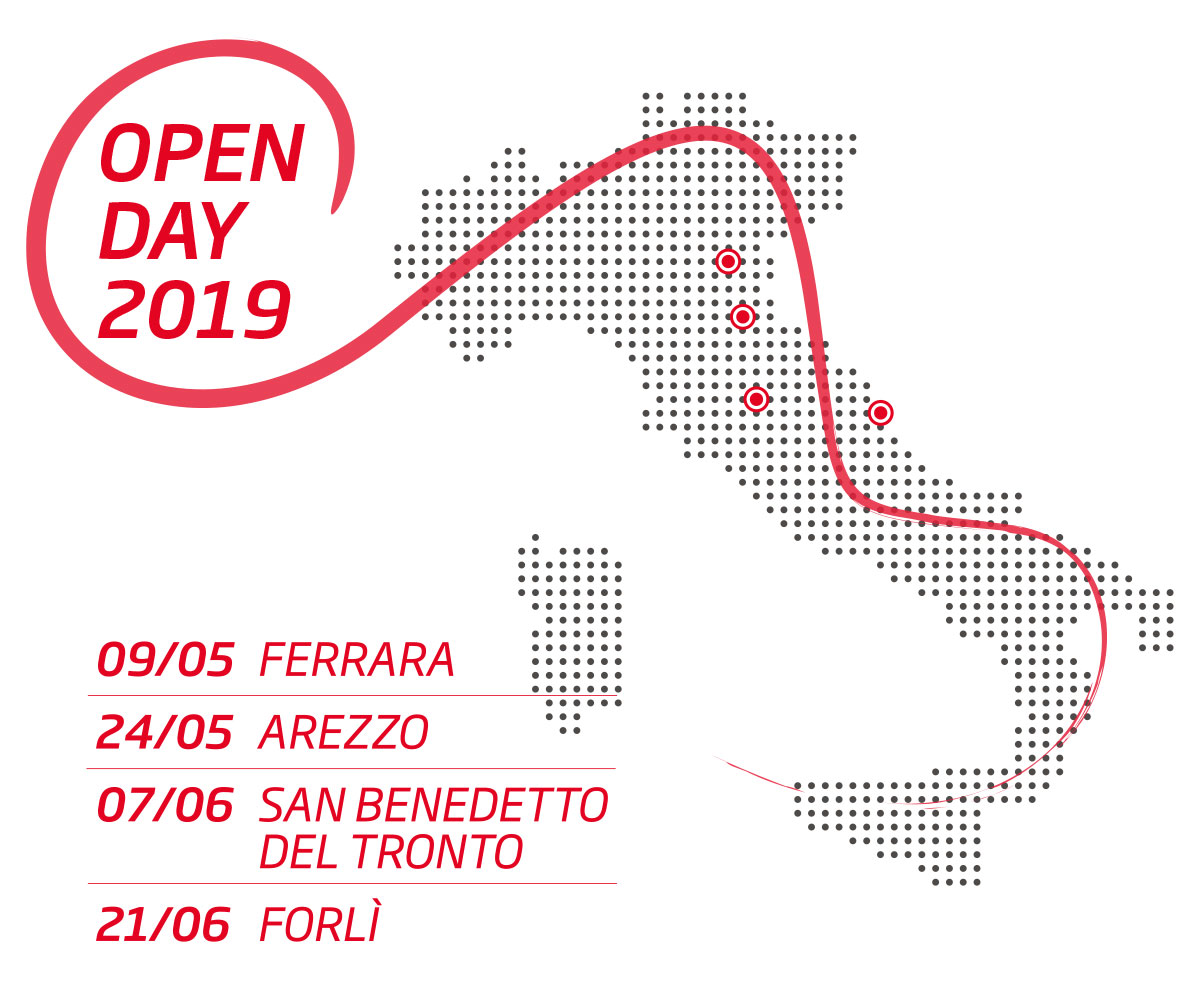 Open Day Ranocchi maggio-giugno 2019: Ferrara, Arezzo, San Benedetto del Tronto, Forl&igrave;